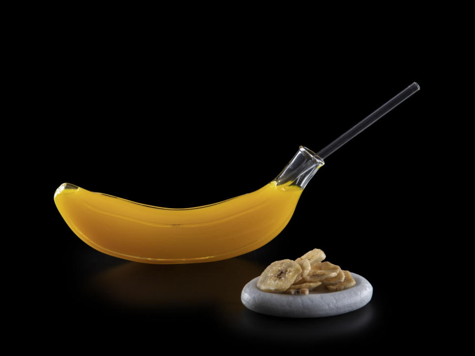 Kieliszek koktajlowy, bananowy - 100% Chef Kieliszek koktajlowy, bananowy - 100% Chef