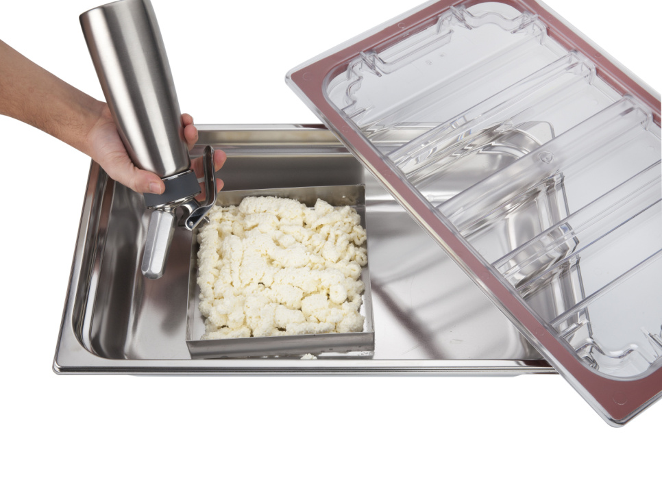 BrickVac, Hermetyczna pokrywa z zaworem próżniowym do manierki - 100% Chef BrickVac, Hermetyczna pokrywa z zaworem próżniowym do manierki - 100% Chef