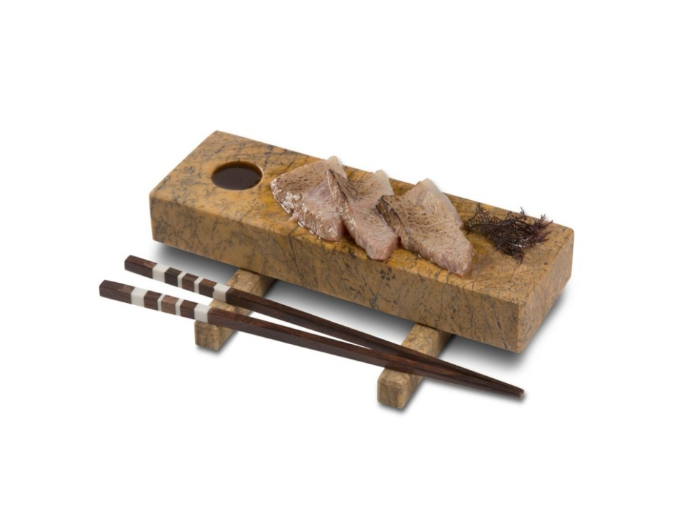 Marmurowy półmisek do sushi - 100% Chef Marmurowy półmisek do sushi - 100% Chef