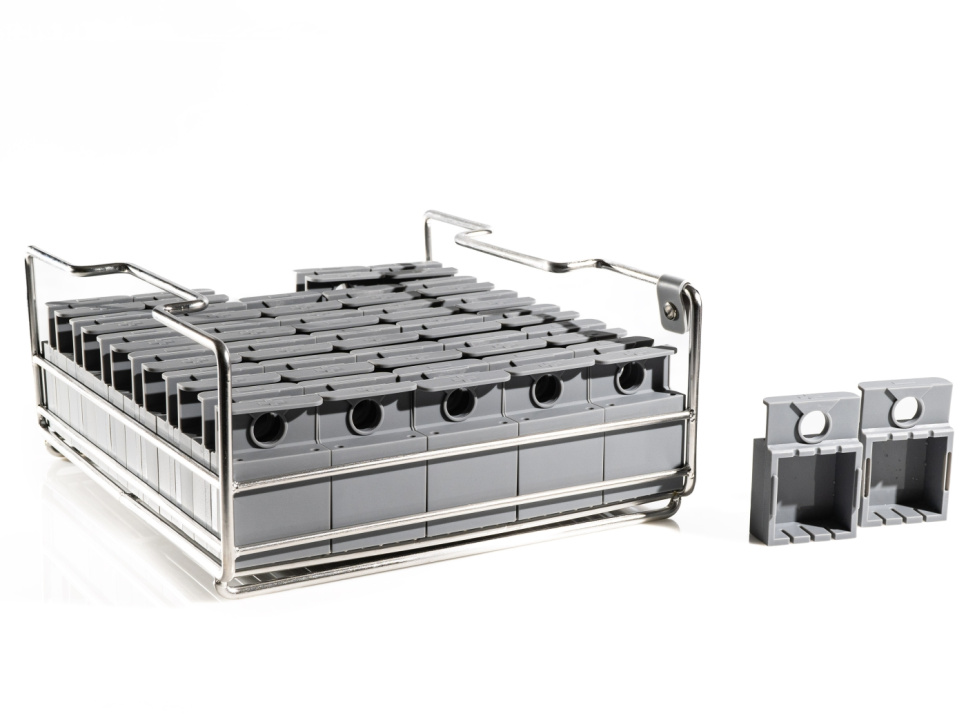 Zestaw 30 silikonowych foremek, kostki 5,5 cm do Alinia Gotowa maszyna do lodu - 100% Chef w grupie Urządzenia kuchenne / Chłodzenie i mrożenie / Kostkarki do lodu w The Kitchen Lab (1532-31046)