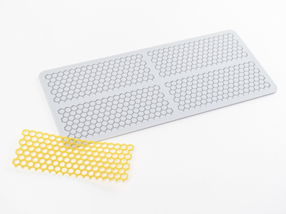 Forma silikonowa do Tuille, Honeycomb - 100% Chef w grupie Pieczenie / Formy do pieczenia / Foremki silikonowe w The Kitchen Lab (1532-31053)