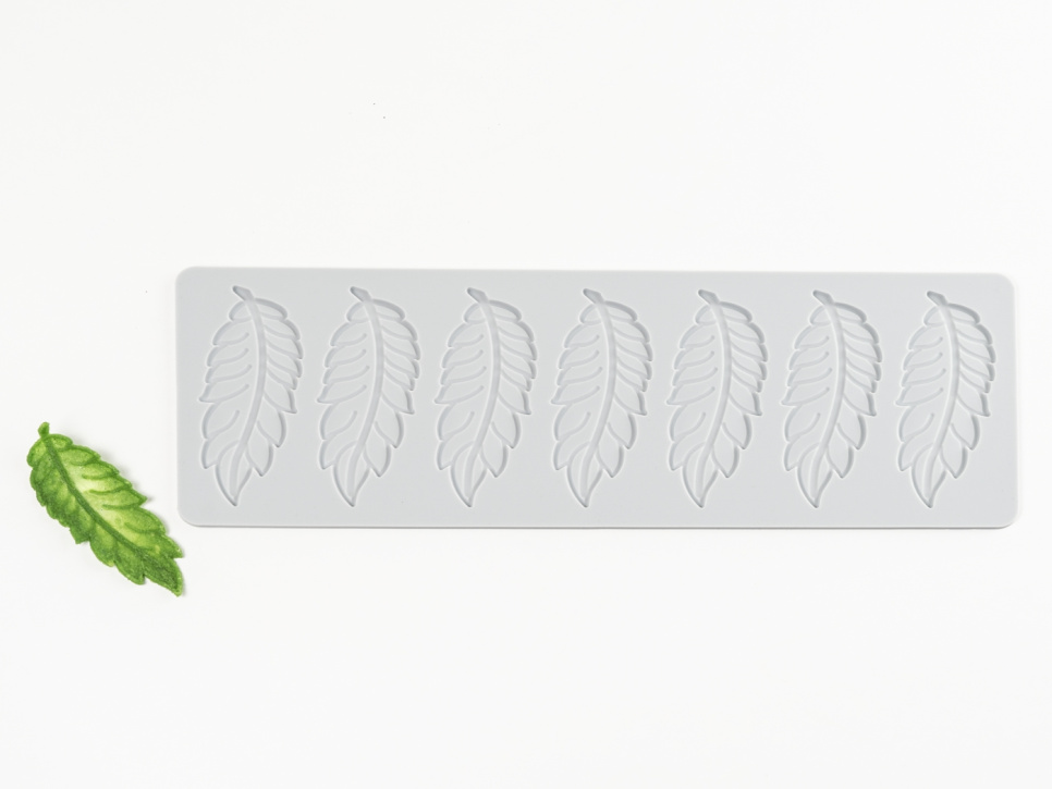 Forma silikonowa do Tuille, Feather - 100% Chef w grupie Pieczenie / Formy do pieczenia / Foremki silikonowe w The Kitchen Lab (1532-31055)