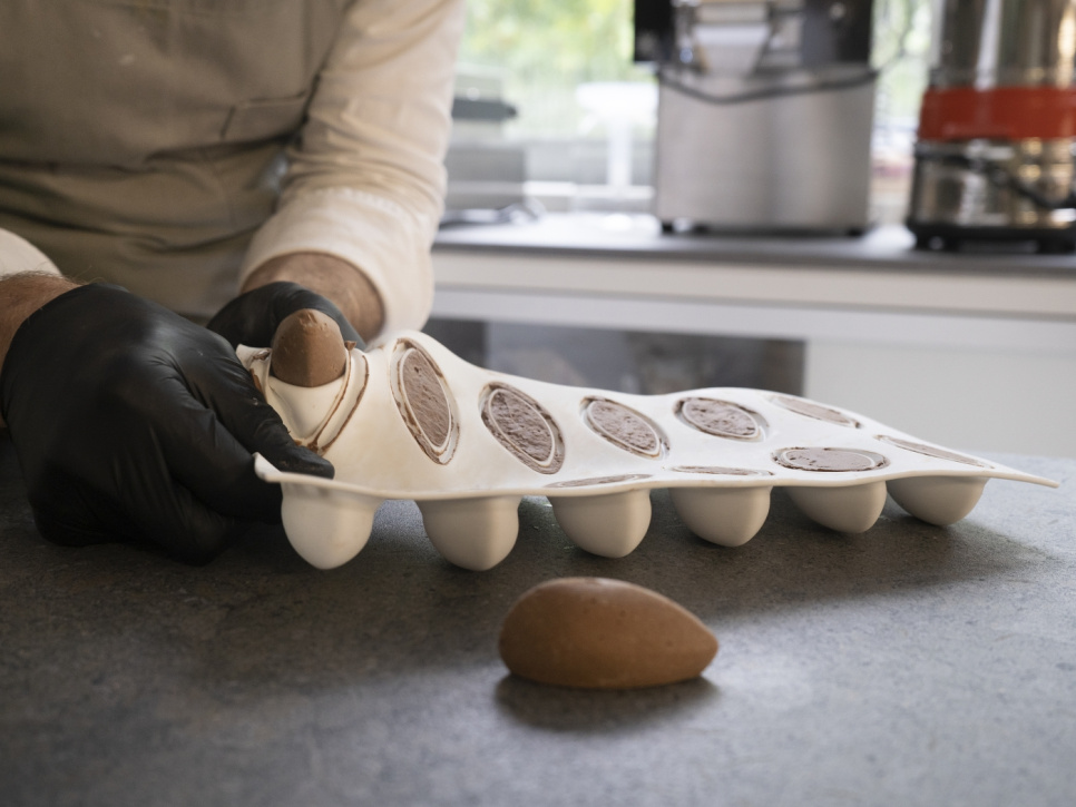 Forma silikonowa do dekoracji, Quenelle - 100% Chef Forma silikonowa do dekoracji, Quenelle - 100% Chef