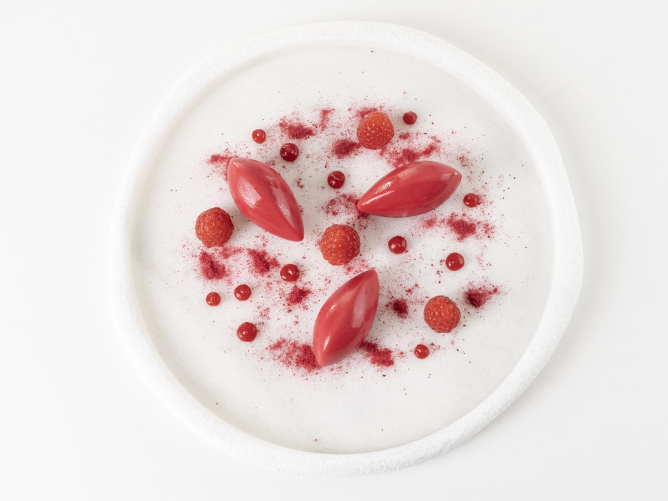 Forma silikonowa do dekoracji, Quenelle - 100% Chef Forma silikonowa do dekoracji, Quenelle - 100% Chef