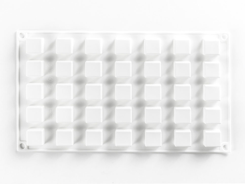 Forma silikonowa do dekoracji, kostka - 100% Chef