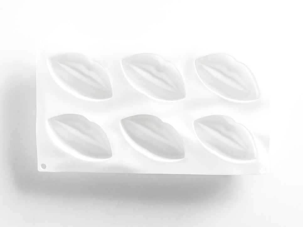 Forma silikonowa do dekoracji, usta - 100% Chef