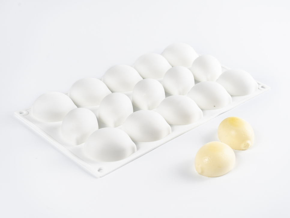 Forma silikonowa do dekoracji, Lemon - 100% Chef w grupie Pieczenie / Formy do pieczenia / Foremki silikonowe w The Kitchen Lab (1532-31088)
