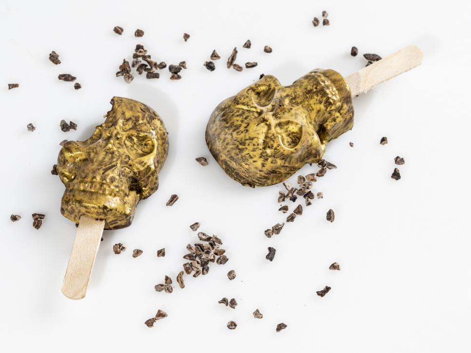 Silikonowa forma do lodów, czaszka - 100% Chef Silikonowa forma do lodów, czaszka - 100% Chef