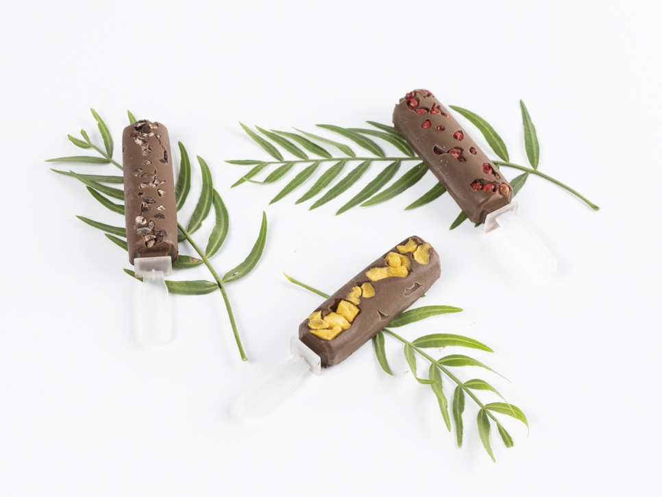 Forma silikonowa do dekoracji, Mini lody na patyku model 2 - 100% Chef