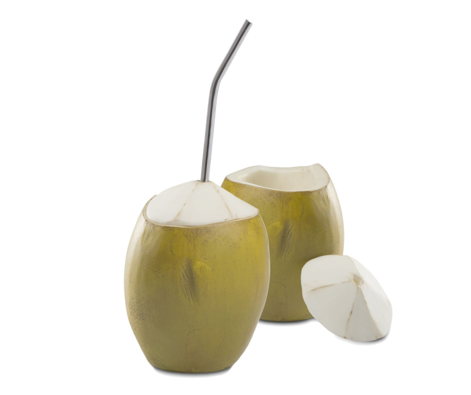 Kieliszek koktajlowy / miseczka deserowa, kokos - 100% Chef Kieliszek koktajlowy / miseczka deserowa, kokos - 100% Chef