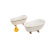 Kieliszek koktajlowy, wanna porcelanowa - 100% Chef