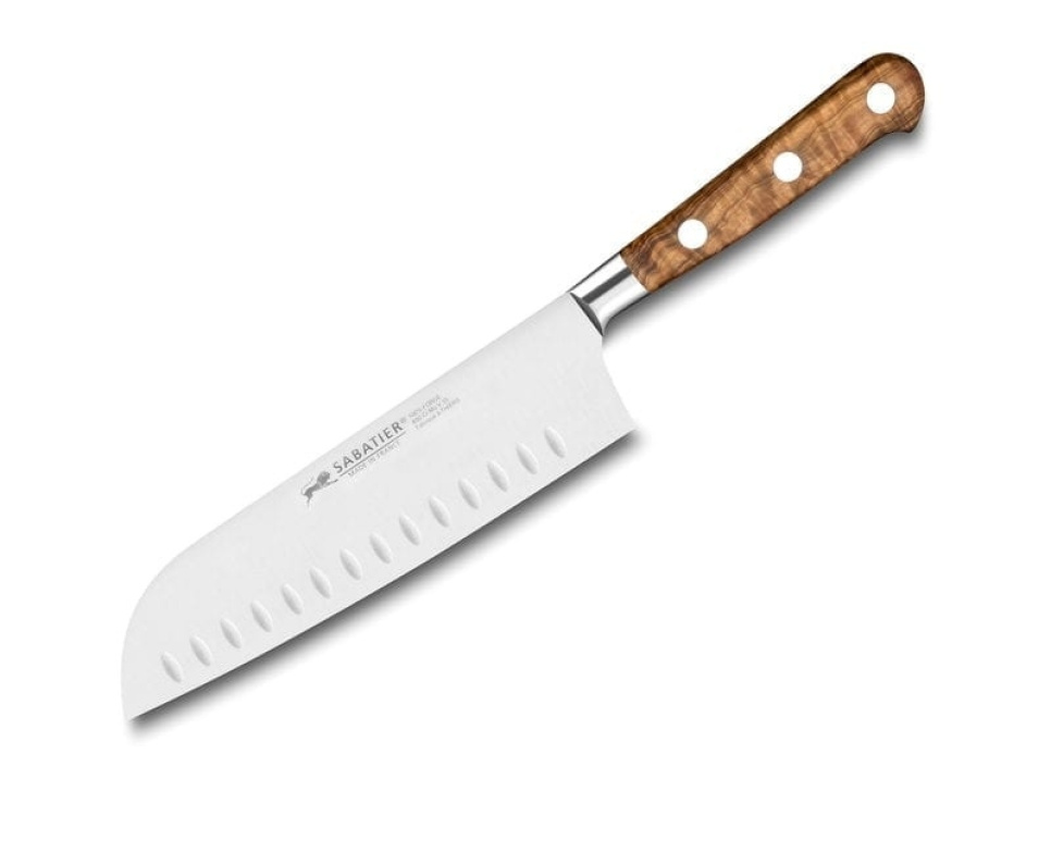 Ideal Provence Nóż Santoku z ryflowanym ostrzem 18 cm - Sabatier Lion w grupie Gotowanie / Noże kuchenne / Noże Santoku w The Kitchen Lab (1544-14562)