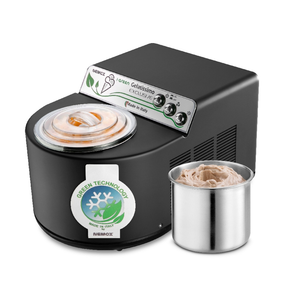 Maszyna do lodów Gelatissimo Exclusive I-Green - Nemox w grupie Urządzenia kuchenne / Chłodzenie i mrożenie / Maszynki do lodów w The Kitchen Lab (1544-28266)