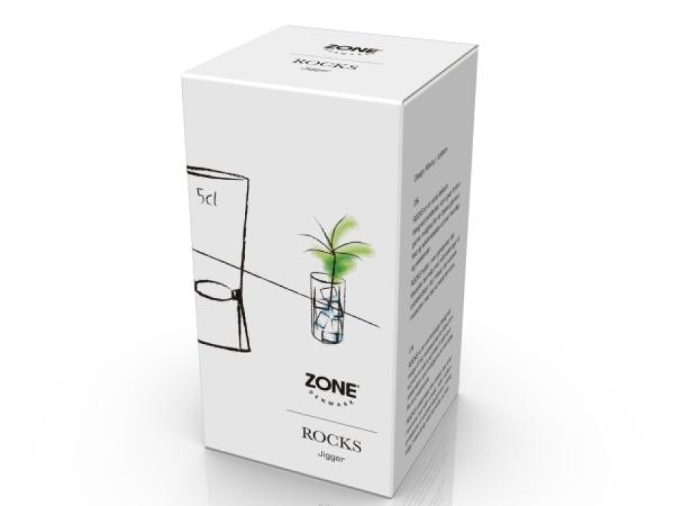 Jigger, Rocks, 2,5/5 cl - Zone Denmark Jigger, Rocks, 2,5/5 cl - Zone Denmark