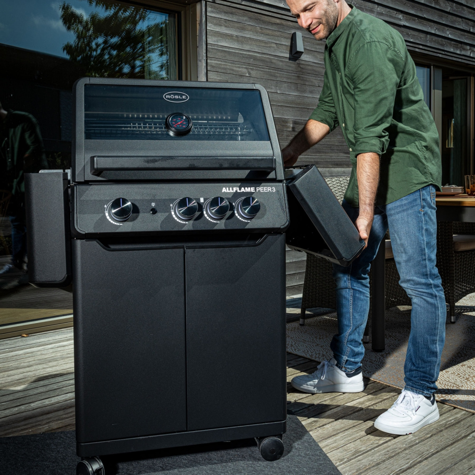 Grill gazowy AllFlame Peer 3, 13500 W - Rösle Grill gazowy AllFlame Peer 3, 13500 W - Rösle