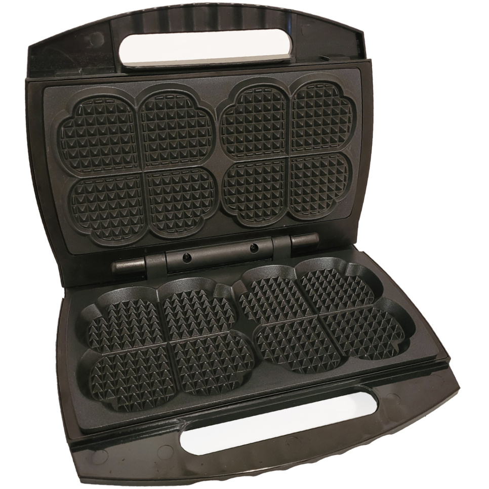 Waffle iron, double, Classic Black - Åviken w grupie Urządzenia kuchenne / Podgrzewanie i gotowanie / Gofrownice w The Kitchen Lab (1576-33049)