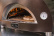 Piec do pizzy Nano, opalany drewnem, w kolorze miedzianym - Alfa Forni