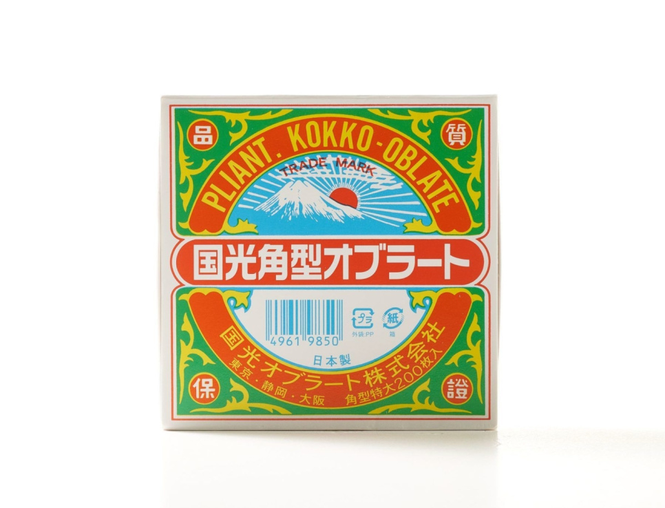 Kwadratowy opłatek, 7 cm, 200 sztuk w grupie Gotowanie / Kuchnia molekularna / Składniki molekularne w The Kitchen Lab (1599-33526)