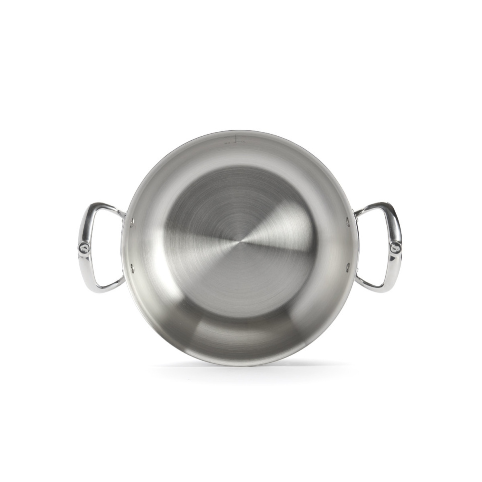 Niski gulasz z pokrywką i zaokrąglonymi krawędziami, 28 cm, powinowactwo - de Buyer Niski gulasz z pokrywką i zaokrąglonymi krawędziami, 28 cm, powinowactwo - de Buyer