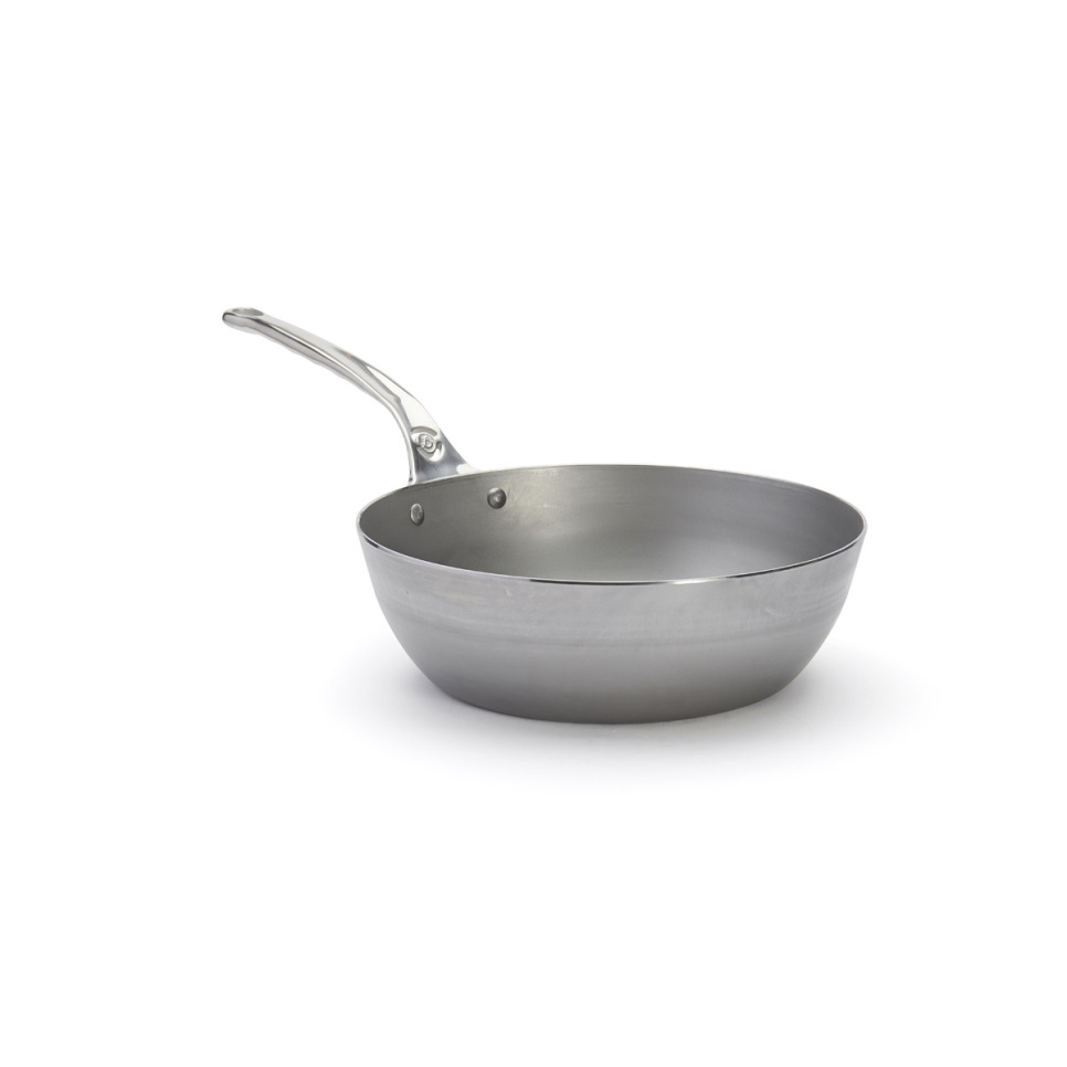 Sauteuse w stali węglowej z uchwytem ze stali nierdzewnej, 28 cm, Mineral B Pro - de Buyer Sauteuse w stali węglowej z uchwytem ze stali nierdzewnej, 28 cm, Mineral B Pro - de Buyer