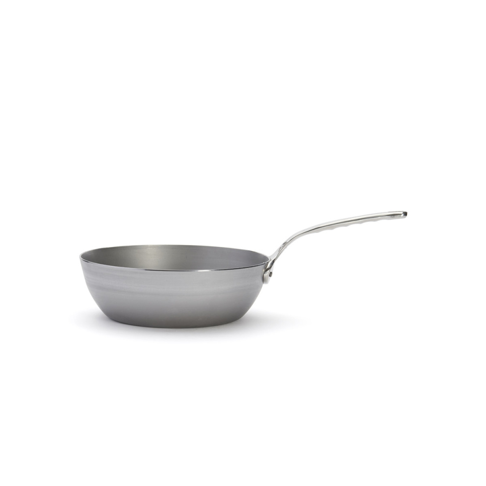 Sauteuse w stali węglowej z uchwytem ze stali nierdzewnej, 28 cm, Mineral B Pro - de Buyer Sauteuse w stali węglowej z uchwytem ze stali nierdzewnej, 28 cm, Mineral B Pro - de Buyer