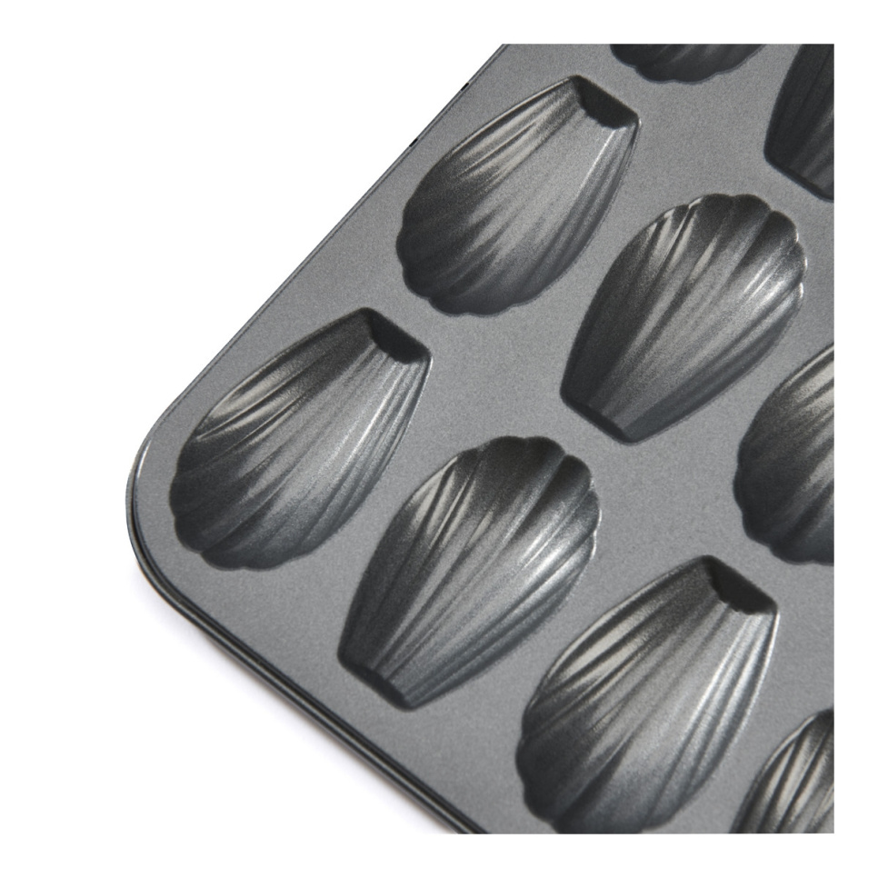 Madeleine Plate, 26 x 20 cm, non-stick - de Buyer Madeleine Plate, 26 x 20 cm, non-stick - de Buyer