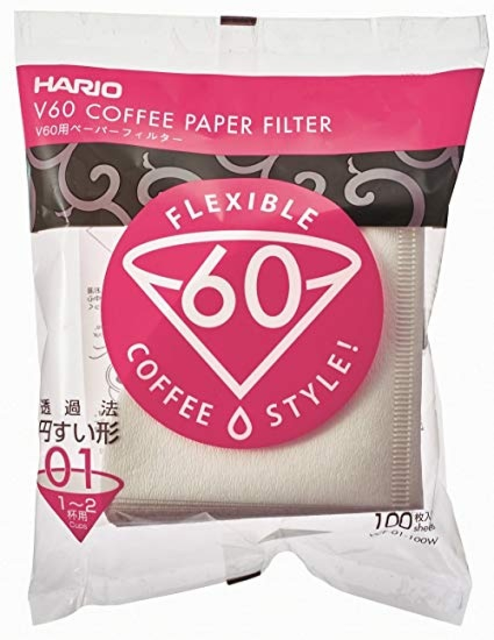 Filtr V60 01 - Hario w grupie Herbata i kawa / Akcesoria do kawy / Filtr do kawy w The Kitchen Lab (1636-15924)
