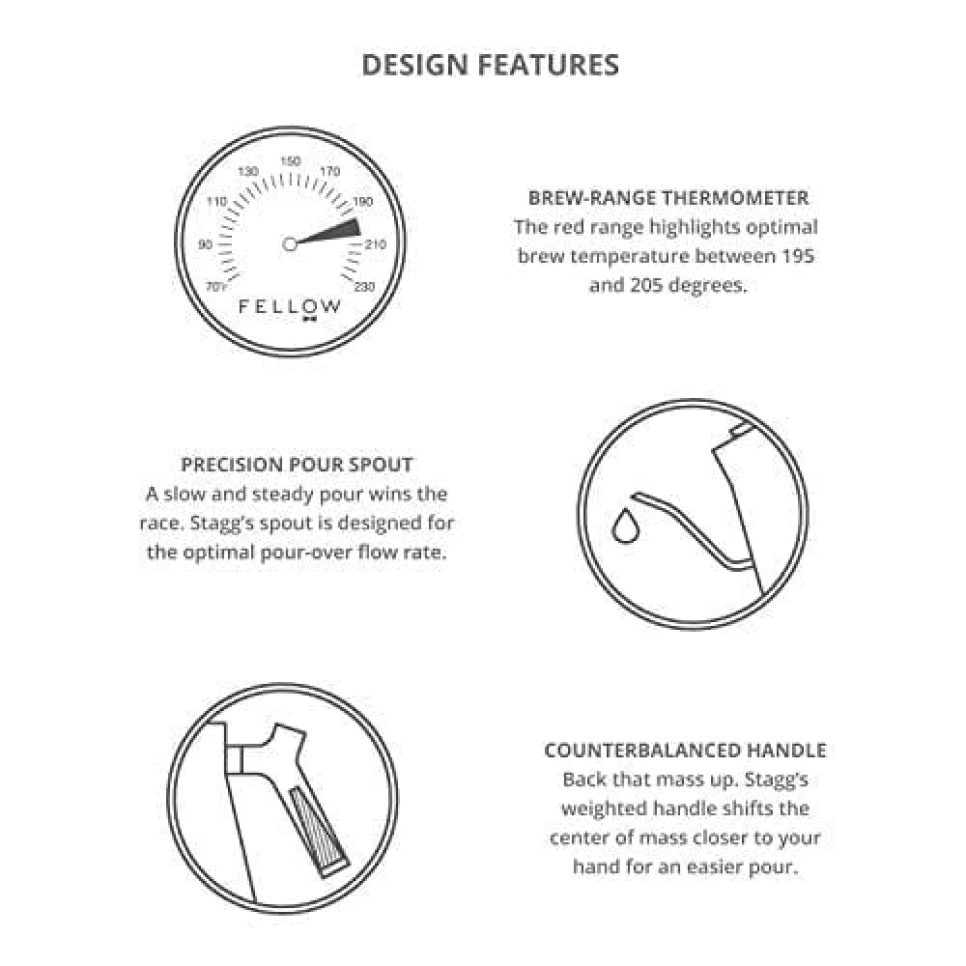 Stagg Pour Over Czajnik - fellow  Stagg Pour Over Czajnik - fellow