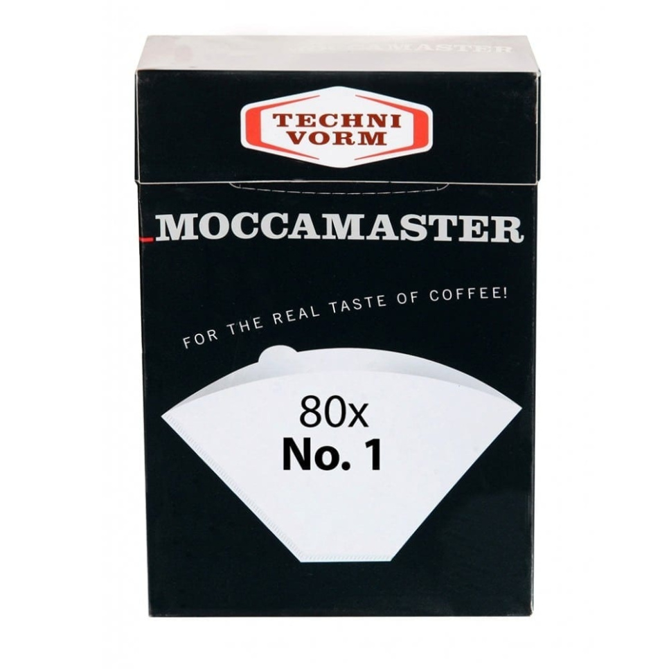 Filtr do Cup One, opakowanie 80 sztuk - Moccamaster w grupie Herbata i kawa / Akcesoria do kawy / Filtr do kawy w The Kitchen Lab (1649-16018)