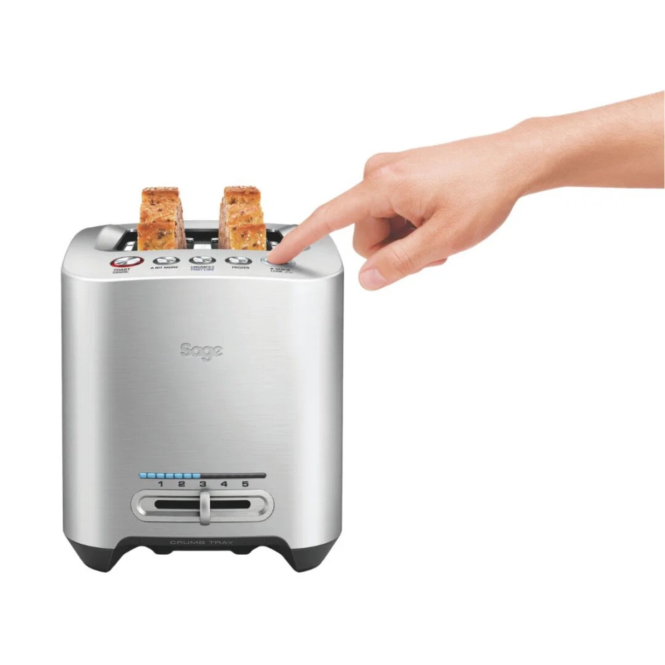 Toster 2 płyty The Smart Toast - Sage