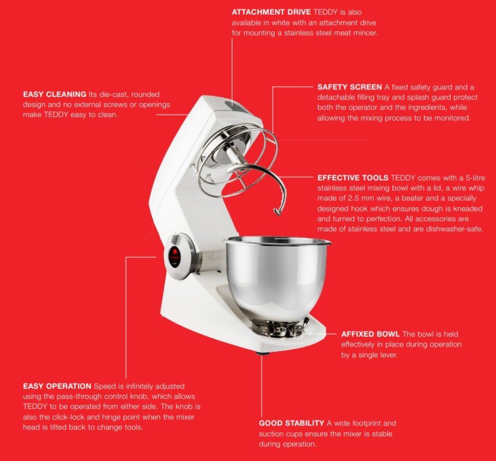 Stand mixer, Teddy - Varimixer