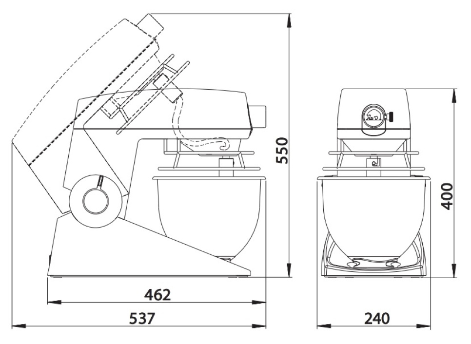 Stand mixer, Teddy - Varimixer