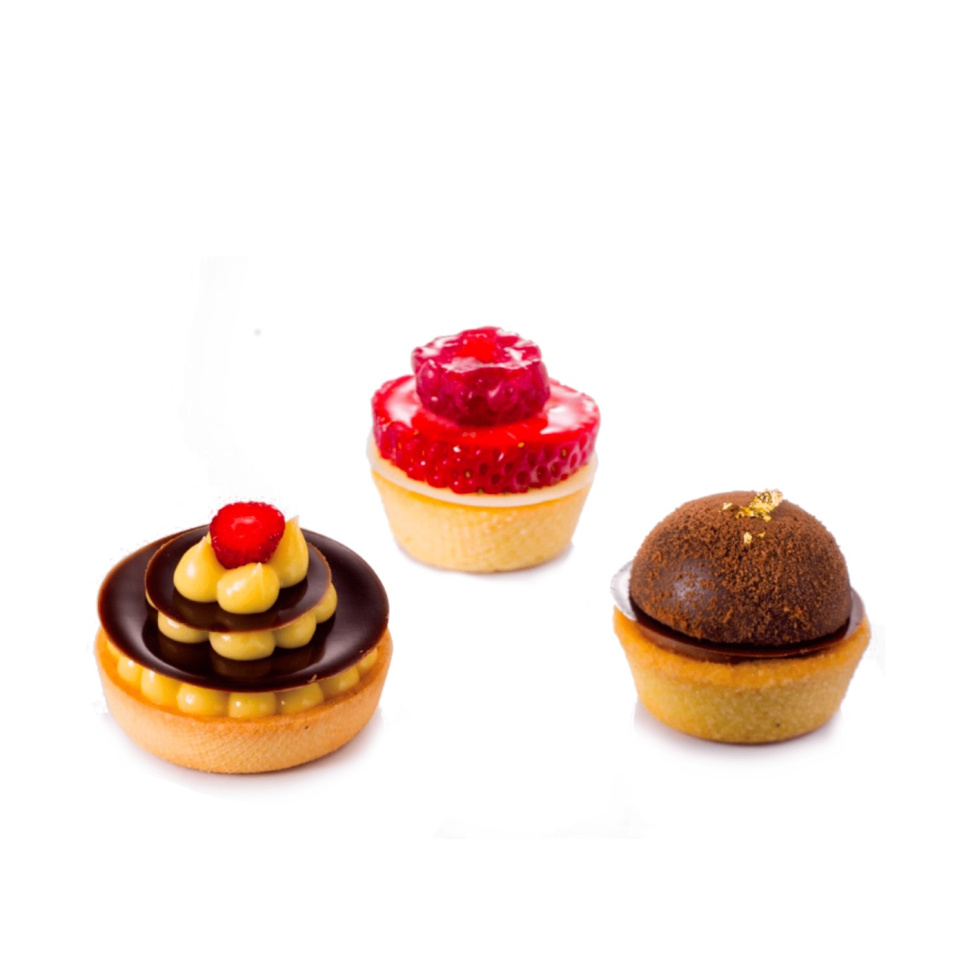 Forma silikonowa z mikroperforacją, 2 opakowania, okrągła, 20 sztuk - Martellato