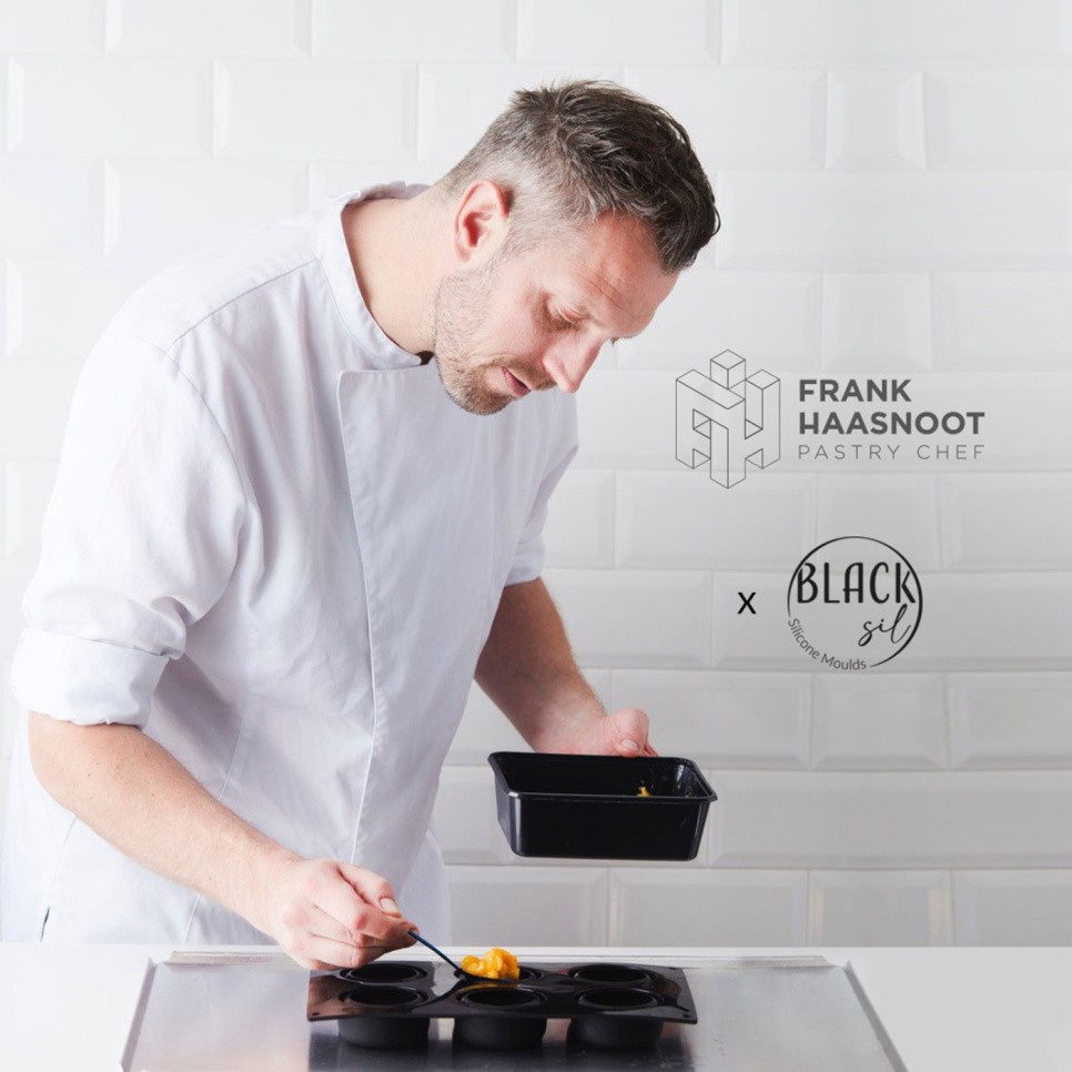 Forma silikonowa, czarna, Ritmo, 30SIL509 - Martellato Forma silikonowa, czarna, Ritmo, 30SIL509 - Martellato