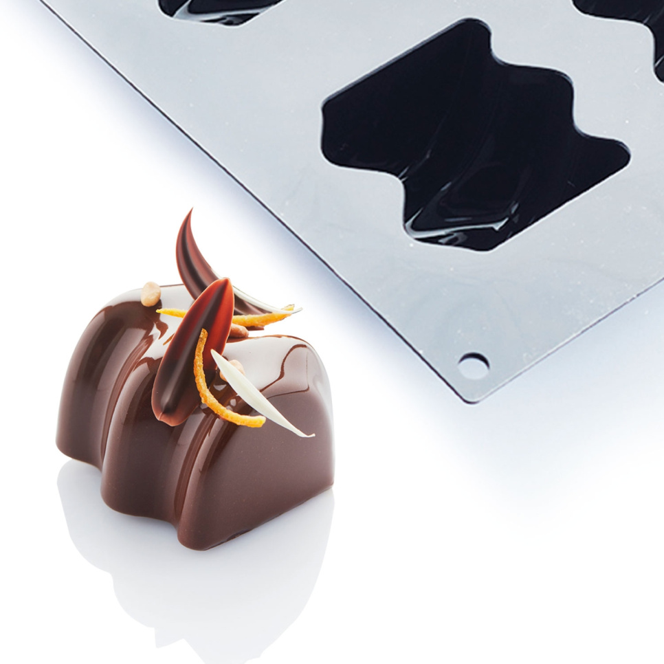 Forma silikonowa, czarna, Vibes, 30SIL515 - Martellato