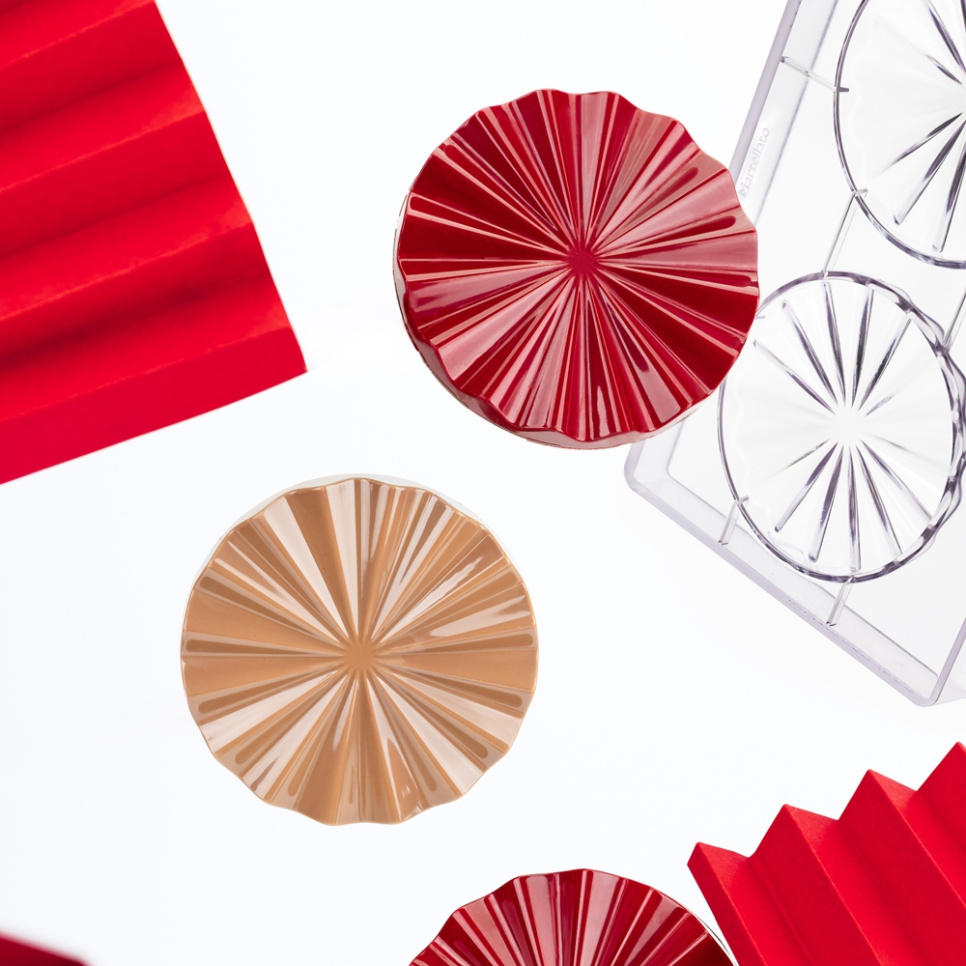 Forma do ciasta czekoladowego, plisowana, 21MA2031 - Martellato Forma do ciasta czekoladowego, plisowana, 21MA2031 - Martellato