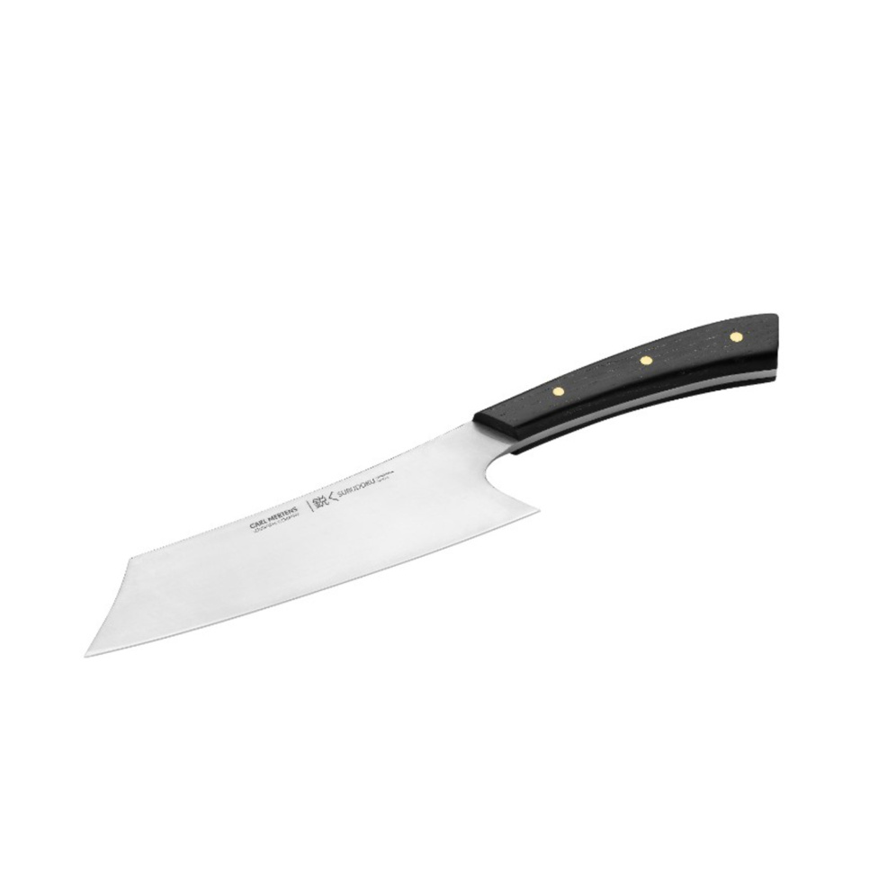 Nóż Santoku, 18,5 cm, Surudoku C100 - Carl Mertens w grupie Gotowanie / Noże kuchenne / Noże Santoku w The Kitchen Lab (1756-21382)