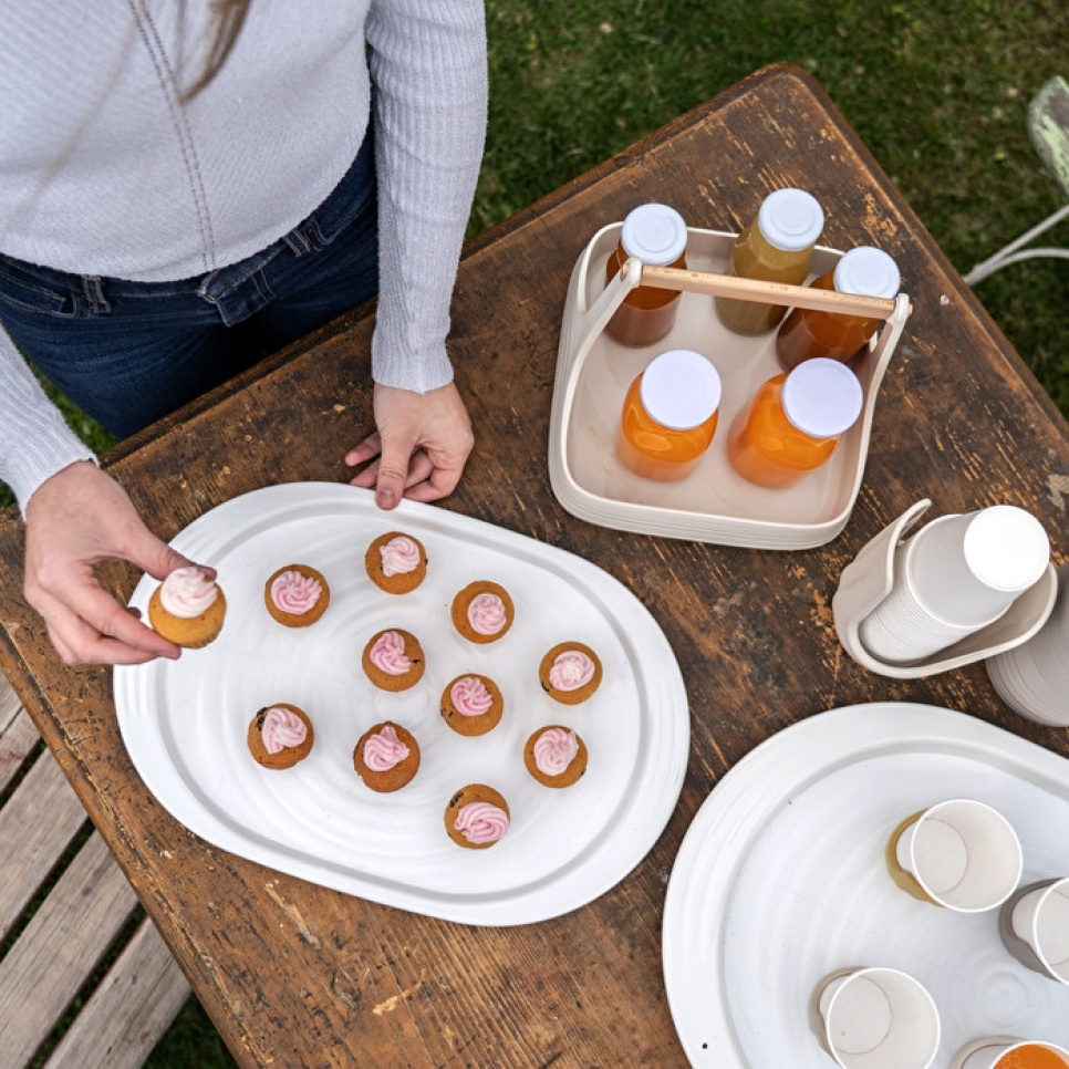 Plastikowa taca, tierra - Guzzini