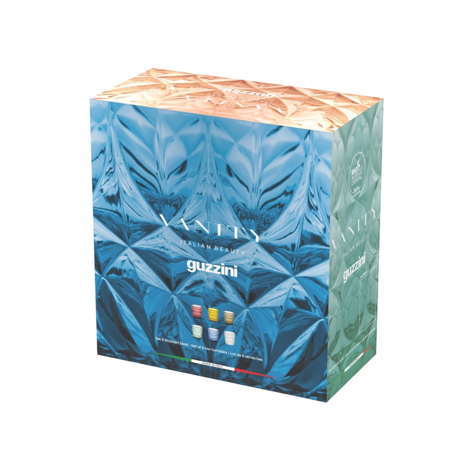 Szklanki plastikowe, 36 cl, Vanity, zestaw 6 szt. - Guzzini