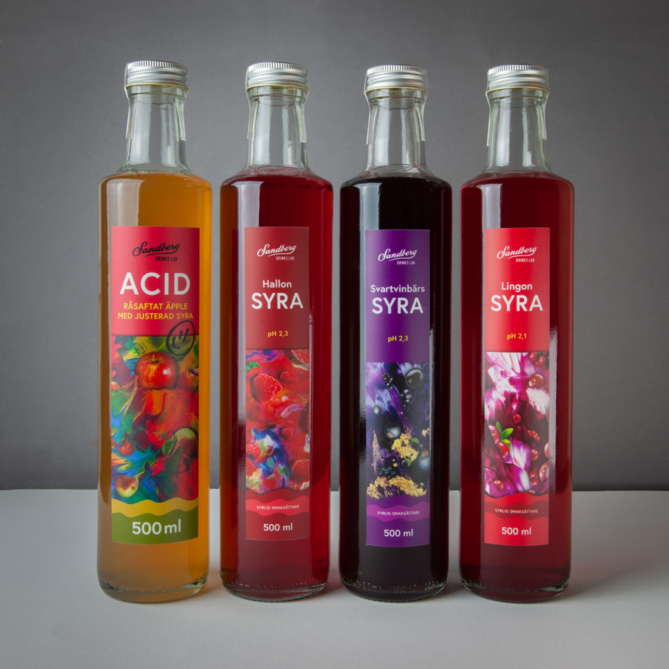 Kwas z czarnej porzeczki, 500 ml - Sandberg Drinks Lab Kwas z czarnej porzeczki, 500 ml - Sandberg Drinks Lab