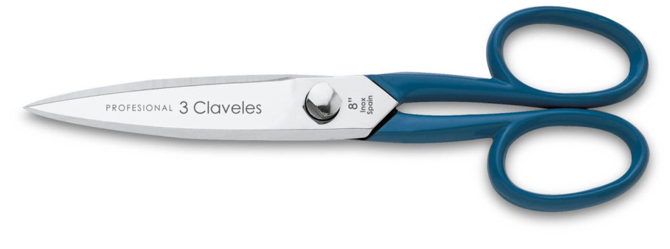 Mistrzowskie nożyczki kuchenne z niebieską rączką - 3 Claveles w grupie Gotowanie / Przybory kuchenne / Nożyce w The Kitchen Lab (1824-22775)