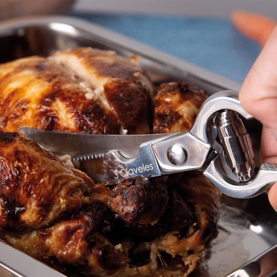 Profesjonalne nożyce do drobiu ze sprężyną - 3 Claveles