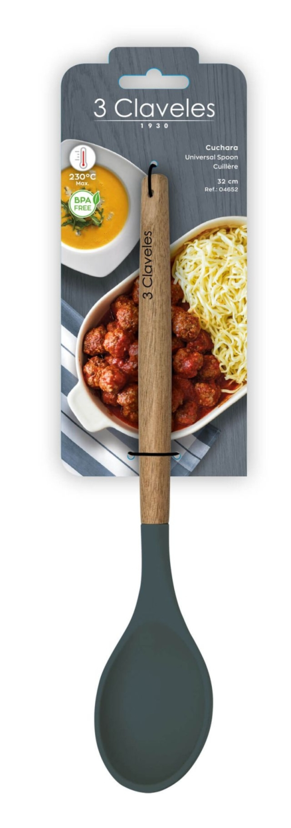 Łyżka do serwowania, 32 cm - 3 Claveles