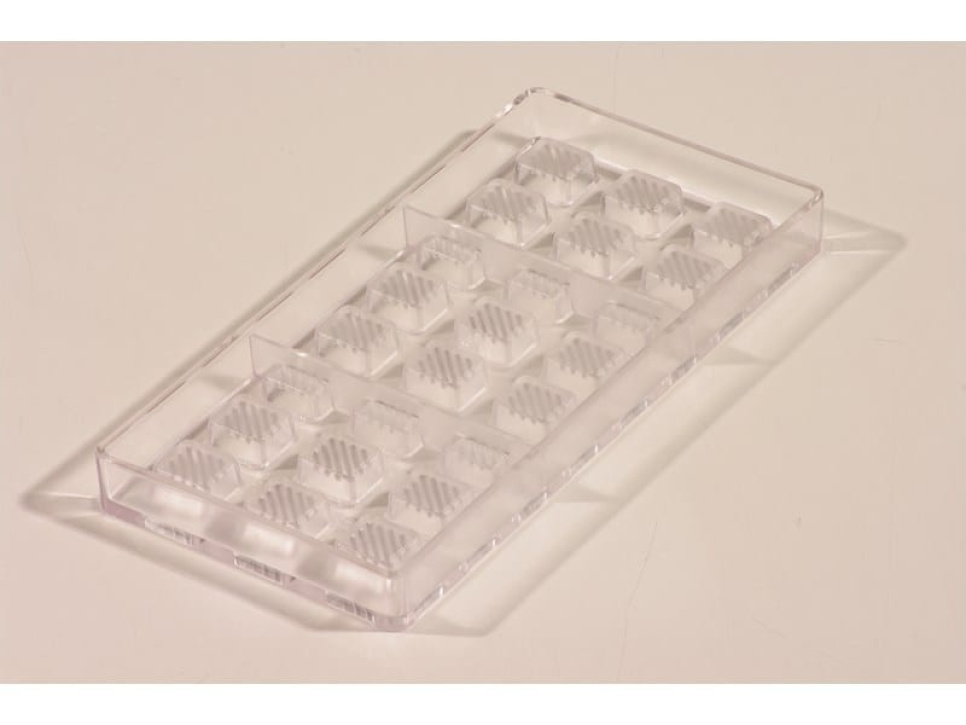 Forma do pralinek, Kwadrat, 24 praliny – Pavoni Forma do pralinek, Kwadrat, 24 praliny – Pavoni