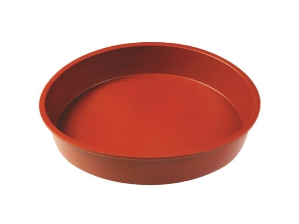 Forma do ciasta 28x4,7 cm, silikonowa, gładka, czerwona - Pavoni w grupie Pieczenie / Formy do pieczenia / Foremki silikonowe w The Kitchen Lab (1827-13655)