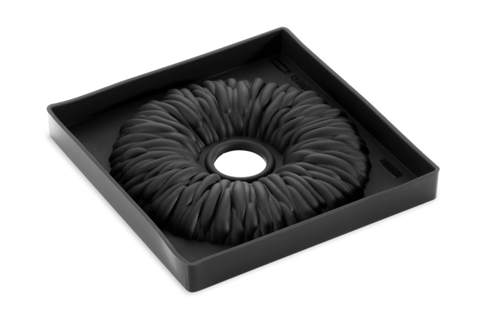 Kształt ciasta w silikonie, dwie części, zestaw do ciasta 3D, KE070, Corolla, Ø18cm - Pavoni