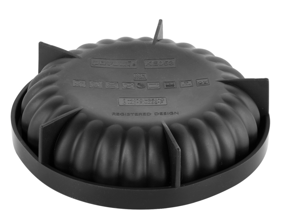 Kształt ciasta w silikonowym ciastku 3D, Ke053, Plissée Mini, Ø14.5 cm - Pavoni