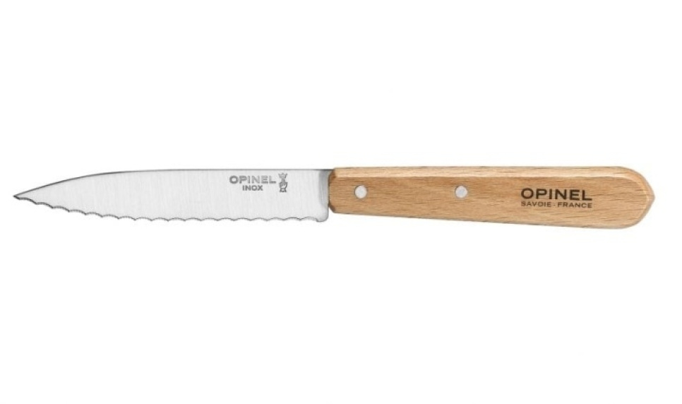 Nóż uniwersalny ząbkowany 10 cm, kilka kolorów - Opinel w grupie Gotowanie / Noże kuchenne / Noże użytkowe w The Kitchen Lab (1861-22628)