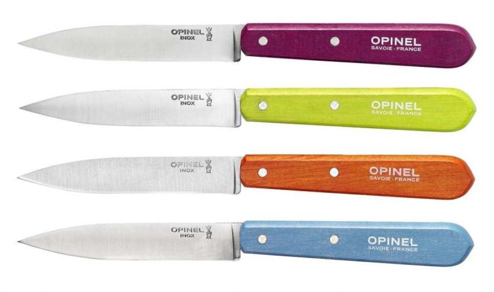 Zestaw czterech noży, Sweet Pop Colours - Opinel w grupie Gotowanie / Noże kuchenne / Zestaw noży w The Kitchen Lab (1861-22656)