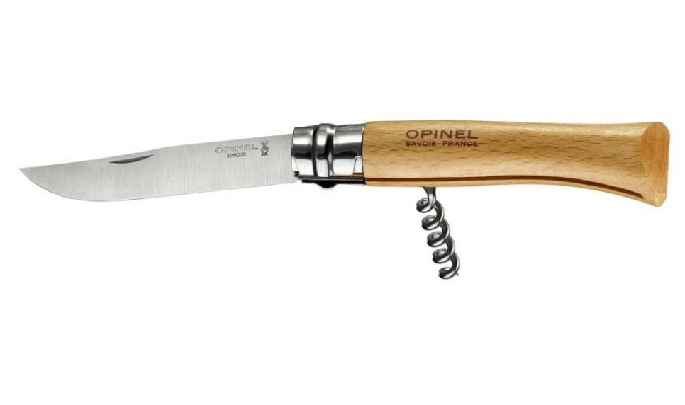 Korkociąg z nożem - Opinel w grupie Gotowanie / Przybory kuchenne / Korki, otwieracze do kapsli i puszek w The Kitchen Lab (1861-22658)